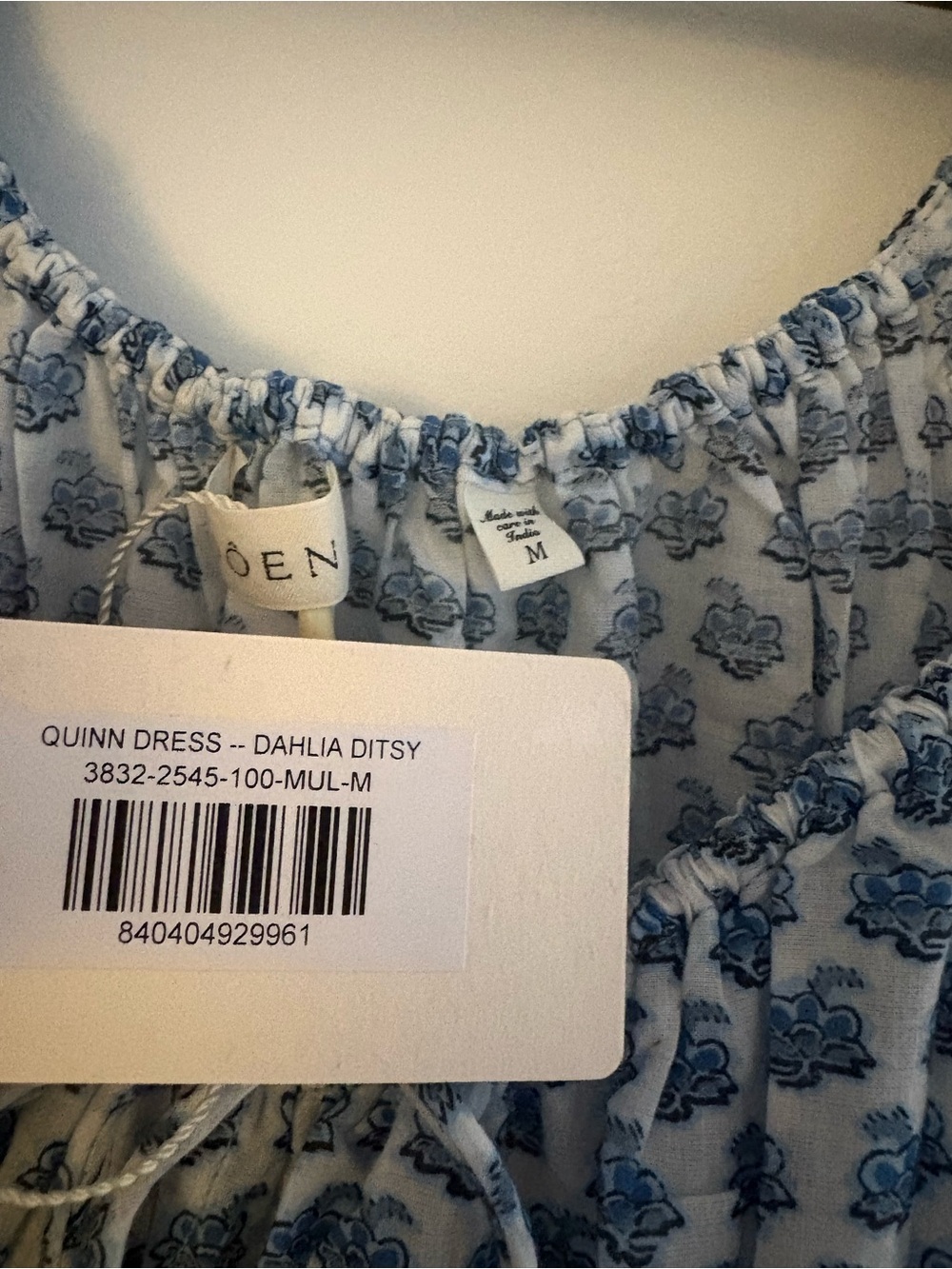 Doen Quinn Dahlia Ditsy dress - NWT - Picture 4 of 5